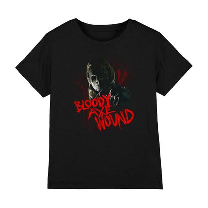 Front - Bloody Axe Wound Childrens/Kids T-Shirt