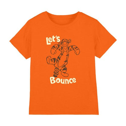 Front - Winnie the Pooh Childrens/Kids Let´s Bounce Tigger T-Shirt
