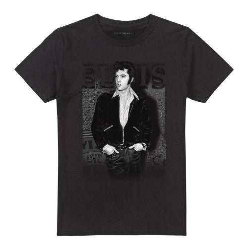 Front - Elvis Presley Unisex Adult Just Cool T-Shirt
