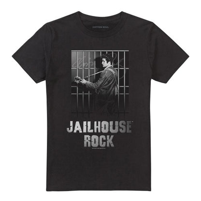 Front - Elvis Presley Unisex Adult Jailhouse Rock T-Shirt