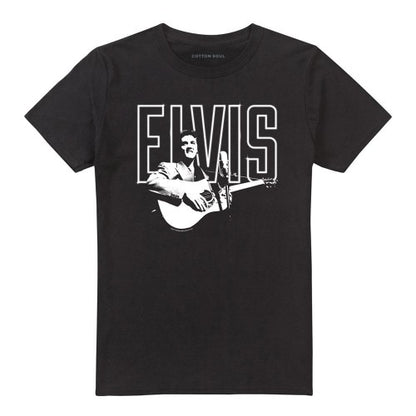 Front - Elvis Presley Unisex Adult Glow T-Shirt