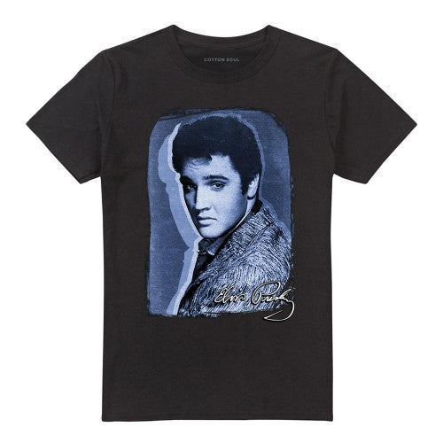 Front - Elvis Presley Unisex Adult Overlay T-Shirt