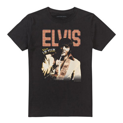 Front - Elvis Presley Unisex Adult Viva Star T-Shirt