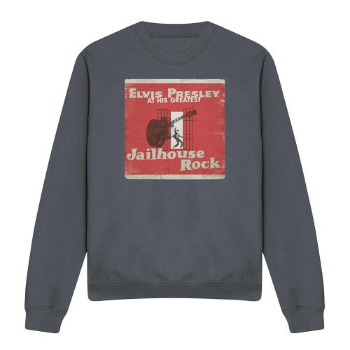 Front - Elvis Presley Unisex Adult Greatest Sweatshirt