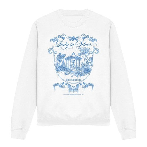 Front - Bridgerton Unisex Adult Fairy Tale Gazebo Dancing Sweatshirt