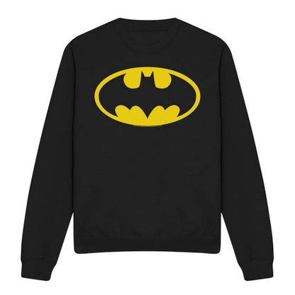 Front - Batman Unisex Adult Logo Sweatshirt