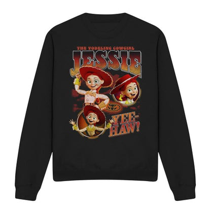 Front - Toy Story Unisex Adult Cowgirl Jessie Homage Sweatshirt
