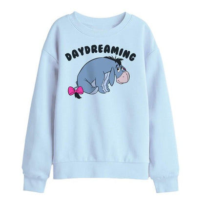 Front - Winnie the Pooh Childrens/Kids Daydreaming Eeyore Sweatshirt