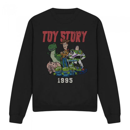 Front - Toy Story Unisex Adult 1995 Retro Sweatshirt