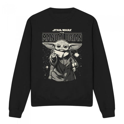 Front - Star Wars The Mandalorian Unisex Adult Grogu Sweatshirt