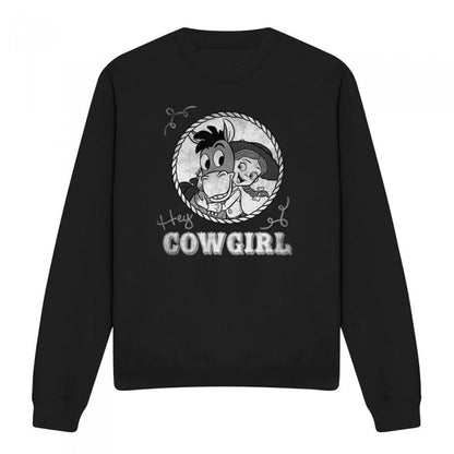 Front - Toy Story Unisex Adult Hey Cowgirl Jessie Sweatshirt