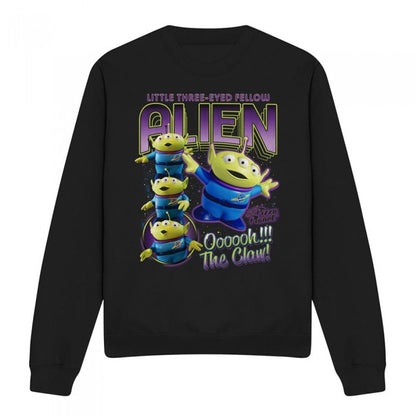 Front - Toy Story Unisex Adult The Claw Aliens Homage Sweatshirt