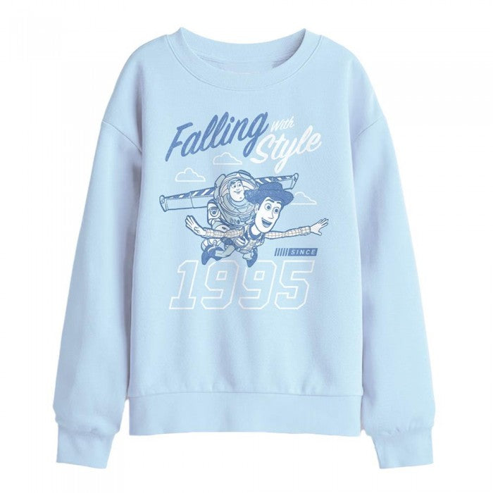 Front - Toy Story Childrens/Kids Woody & Buzz Lightyear Sweatshirt