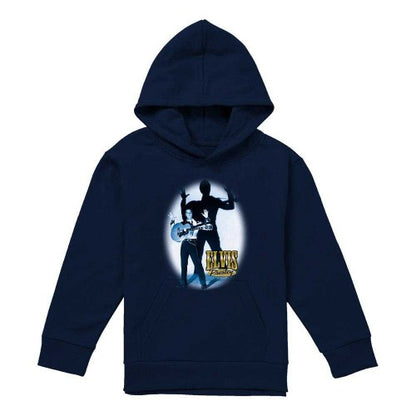 Front - Elvis Presley Childrens/Kids Hands Up Hoodie