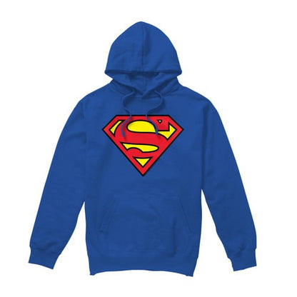 Front - Superman Mens Logo Hoodie