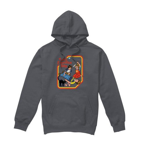 Front - Steven Rhodes Unisex Adult Let´s Sacrifice Toby Hoodie