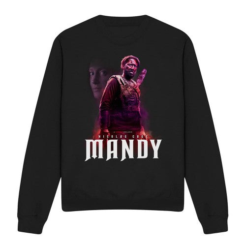 Front - Mandy Unisex Adult Ready For Revenge Sweatshirt