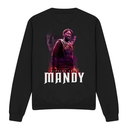Front - Mandy Unisex Adult Ready For Revenge Sweatshirt