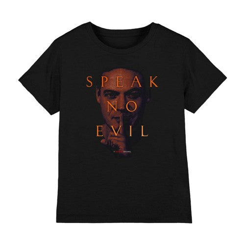 Front - Speak No Evil Childrens/Kids Silence T-Shirt