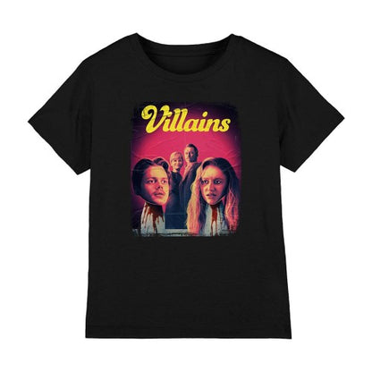 Front - Villains Childrens/Kids Poster T-Shirt