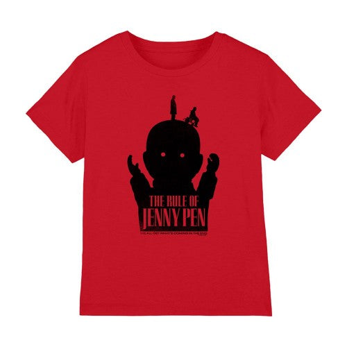 Front - The Rule Of Jenny Penn Childrens/Kids Silhouette T-Shirt