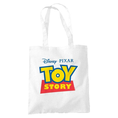 Front - Toy Story Classic Logo Reusable Tote Bag
