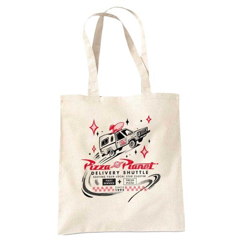 Front - Toy Story Pizza Planet Delivery Tote Bag