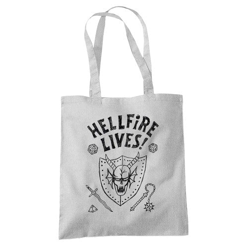 Front - Stranger Things Hellfire Graduation Tote Bag