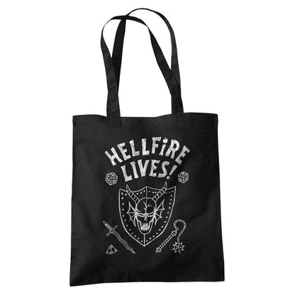 Front - Stranger Things Hellfire Graduation Inverted Tote Bag