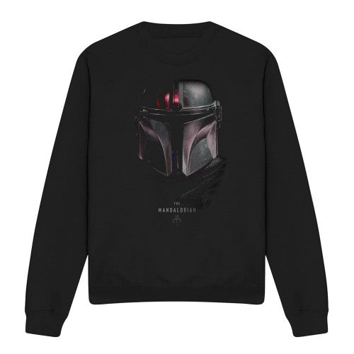 Front - Star Wars: The Mandalorian Unisex Adult Shadow Sweatshirt