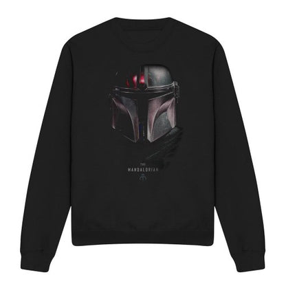 Front - Star Wars: The Mandalorian Unisex Adult Shadow Sweatshirt