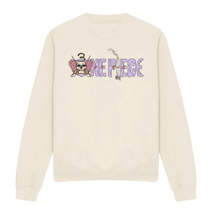 Front - One Piece Unisex Adult Mr. 3 Logo Sweatshirt