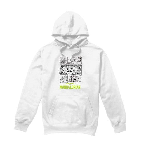 Front - Star Wars: The Mandalorian Unisex Adult Grogu Manga Hoodie