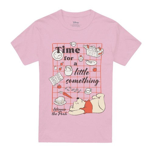 Front - Winnie the Pooh Unisex Adult Picnic T-Shirt