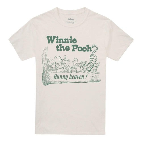 Front - Winnie the Pooh Unisex Adult Hunny Heaven Vintage T-Shirt