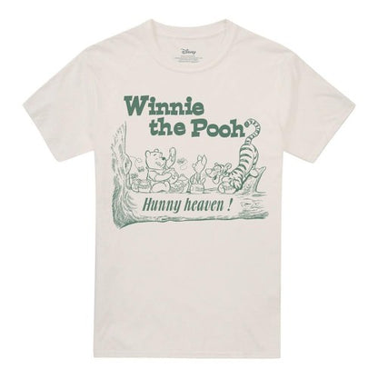 Front - Winnie the Pooh Unisex Adult Hunny Heaven Vintage T-Shirt