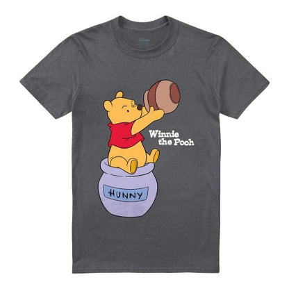 Front - Winnie the Pooh Unisex Adult Hunny Pot T-Shirt