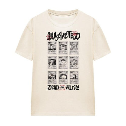 Front - One Piece Womens/Ladies Wanted Dead Or Alive T-Shirt