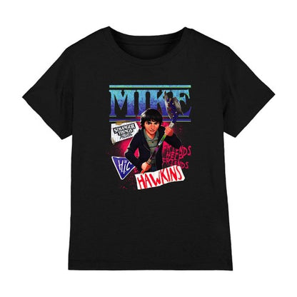 Front - Stranger Things: Tales from ´85 Childrens/Kids Mike T-Shirt