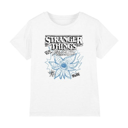 Front - Stranger Things Childrens/Kids Demogorgon Sketch T-Shirt