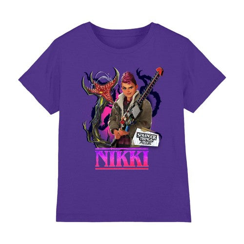 Front - Stranger Things: Tales from ´85 Childrens/Kids Nikki Baxter T-Shirt