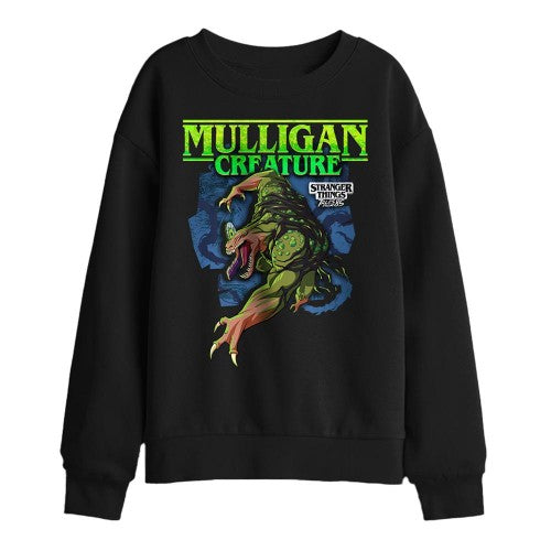Front - Stranger Things: Tales from ´85 Childrens/Kids Mulligan Sweatshirt