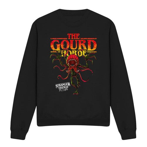 Front - Stranger Things: Tales from ´85 Unisex Adult Gourd Horde Sweatshirt
