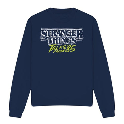 Front - Stranger Things: Tales from ´85 Unisex Adult Two Tone Logo Sweatshirt
