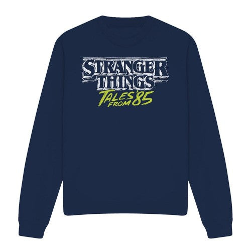 Front - Stranger Things: Tales from ´85 Unisex Adult Two Tone Logo Sweatshirt
