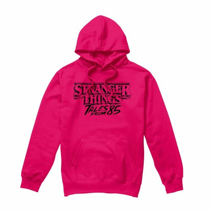 Front - Stranger Things: Tales from ´85 Unisex Adult Sketch Logo Hoodie