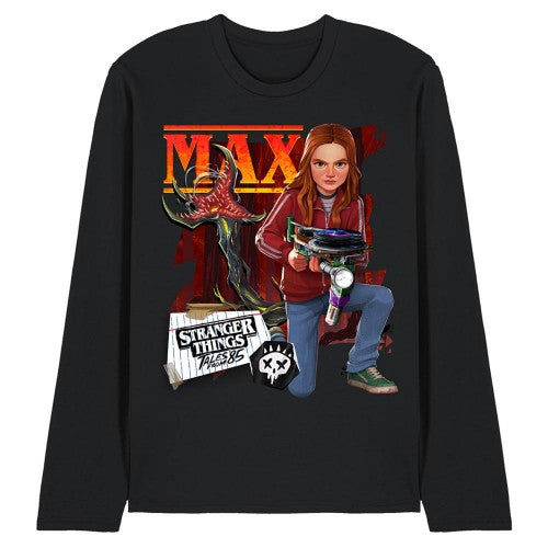 Front - Stranger Things: Tales from ´85 Unisex Adult Max Long-Sleeved T-Shirt