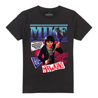 Front - Stranger Things: Tales from ´85 Unisex Adult Mike T-Shirt