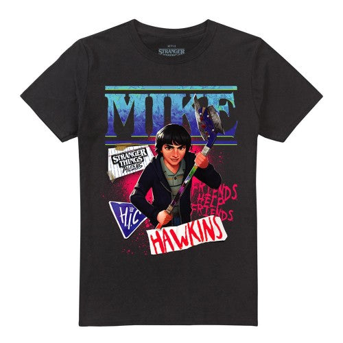 Front - Stranger Things: Tales from ´85 Unisex Adult Mike T-Shirt