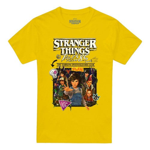 Front - Stranger Things: Tales from ´85 Unisex Adult Group Poster T-Shirt